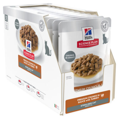 HILLS KASSI EINEKOTIKE YOUNG STERIL.KALKUN 85G N12