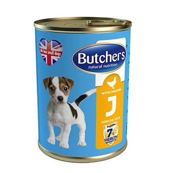 BUTCHERS KOERA KONSERV KANA JUUNIOR 400G #