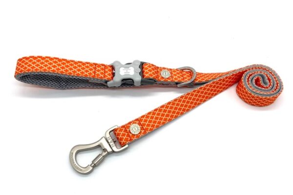 H&H KOERA TEKSTIILIST JALUTUSRIHM XS/S ORANŽ 120X1,5CM #