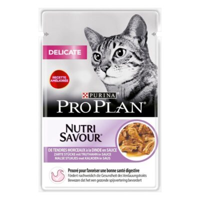 NAID.PRO PLAN KASSI EINEKOTIKE NS DELICATE KALKUN 85G N1