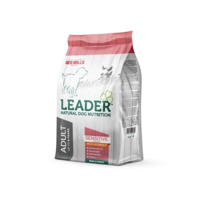 LEADER KOERA TÄISSÖÖT SENSITIVE LÕHE KESKMINE TÕUG 2KG