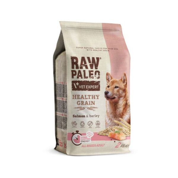 RAW PALEO KOERA TÄISSÖÖT HEALTHY GRAIN LÕHE/ODER 2KG