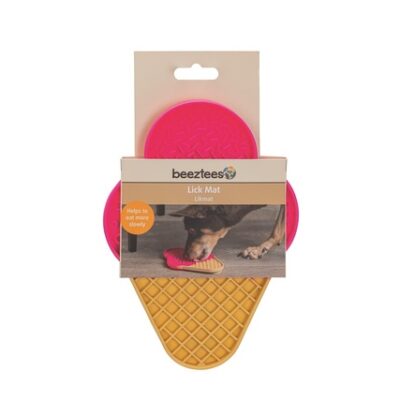 BEEZTEES MAIUSEMATT SILIKOON JÄÄTIS 21X15CM ROOSA