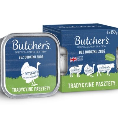 BUTCHERS KOERA PASTEET MULTIP. LAMMAS/KALKUN/VEIS 150G N4