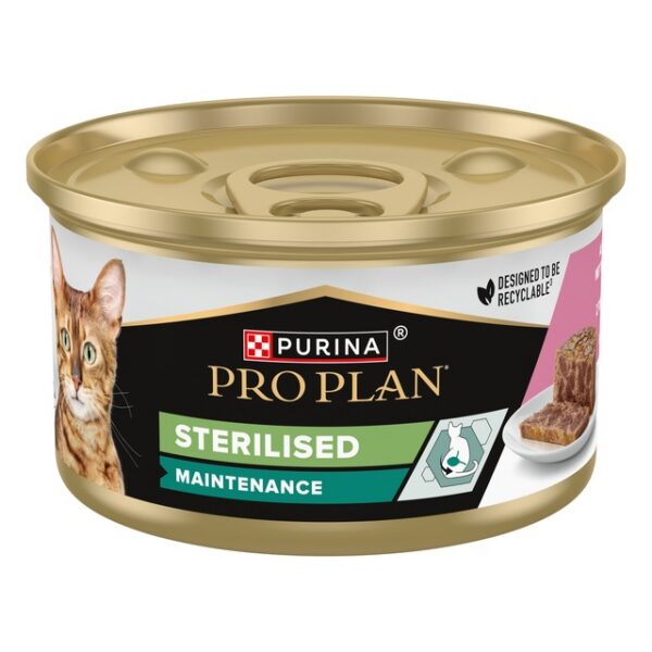 PRO PLAN KASSI PASTEET STER. TUUNIKALA-LÕHE 85G N1