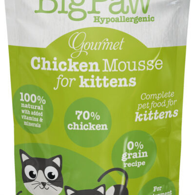 LITTLE BIGPAW KASSIPOJA EINEKOTIKE MOUSSE KANA 85G N1
