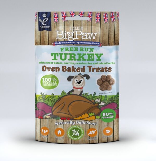 LITTLE BIGPAW KOERA MAIUS OVEN BAKED KALKUN 130G N1
