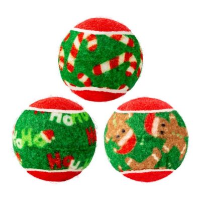 KONG HOLIDAY SQUEAKAIR BALLS 6TK S MÄNGUASI KOERALE