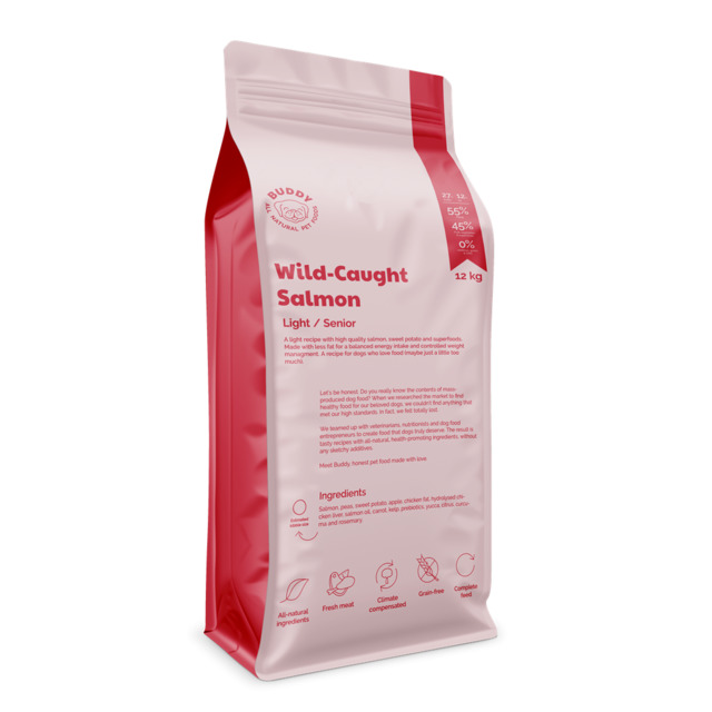 BUDDY KOERA TÄISSÖÖT LÕHE 12KG