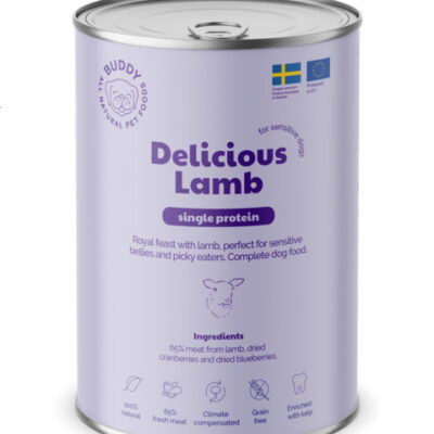 BUDDY KOERA KONSERV LAMMAS 400G