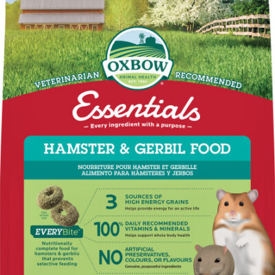 OXBOW ESSENTIALS HAMSTRI & LIIVAHIIRE TÄISSÖÖT 0.5KG