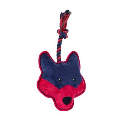 FREEDOG KOERA MÄNGUASI TOUGH REBANE 21X34CM SININE/PUNANE