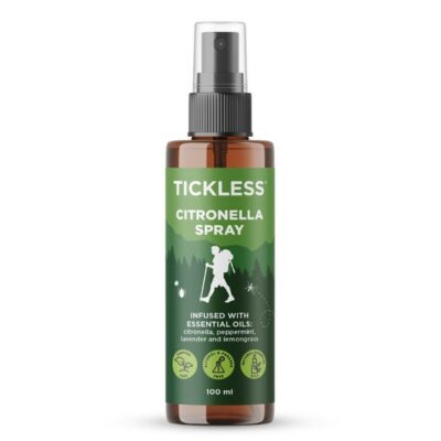TICKLESS PUUGI- JA KIRBUVASTANE SPREI CITRONELLA INIMESTELE 100ML