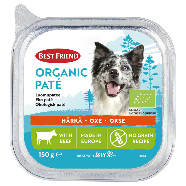 BF KOERA PASTEET ORGANIC VEIS 150G N1